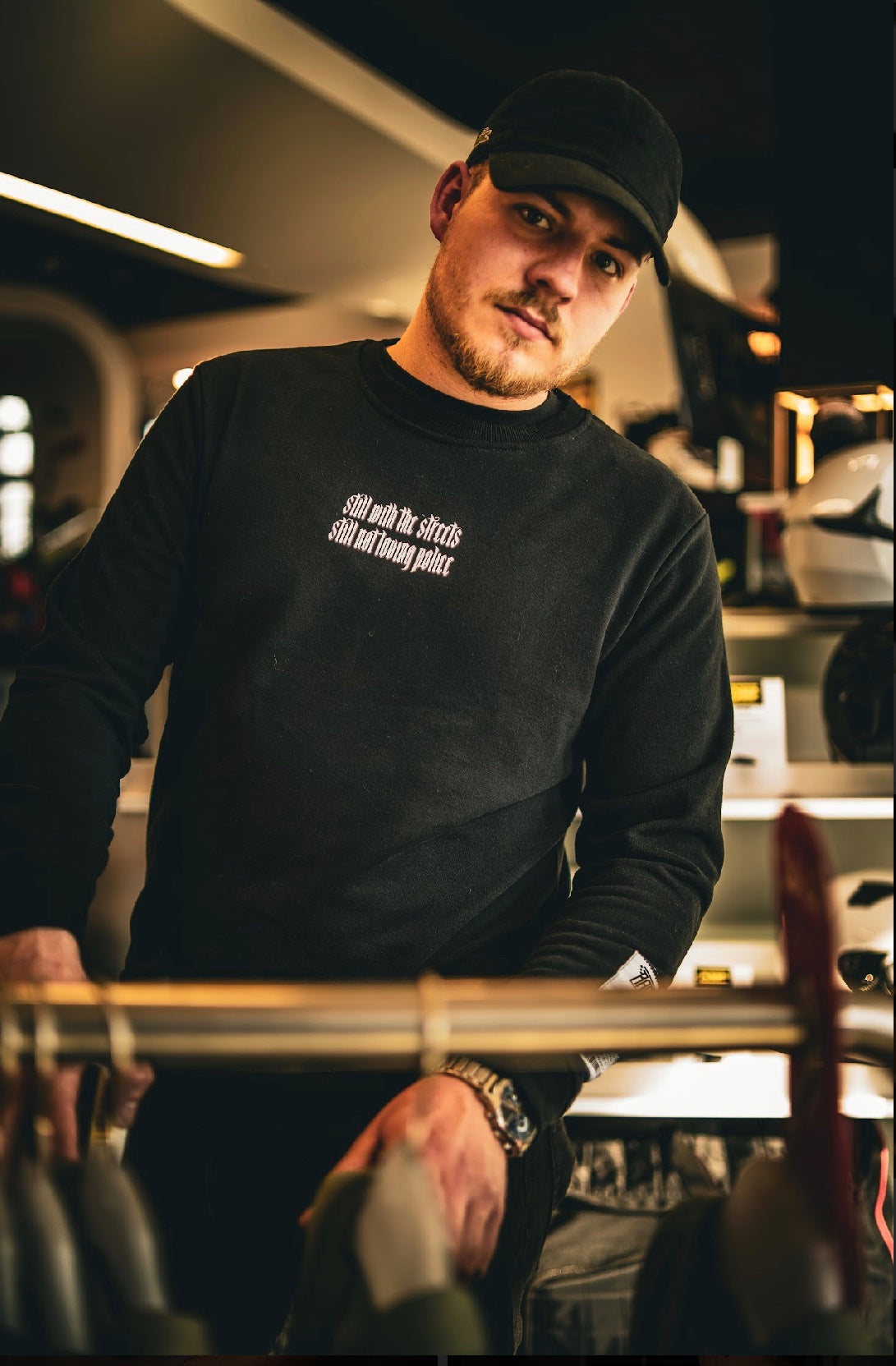 STILL WITH THE STREETS SWEATSHIRT